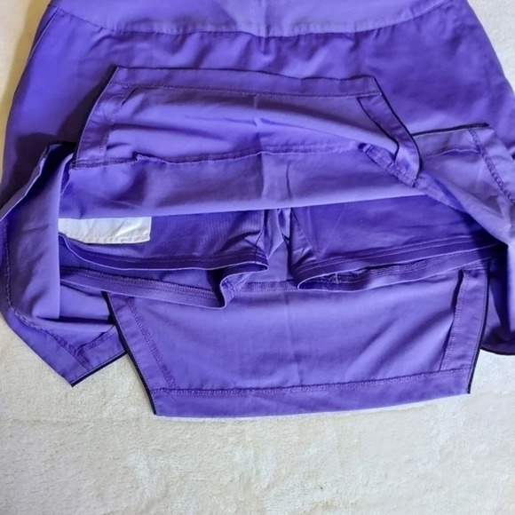 Adidas ClimacoolTennis Picklball Purple‎ Black Trim Skort - Picture 2 of 11